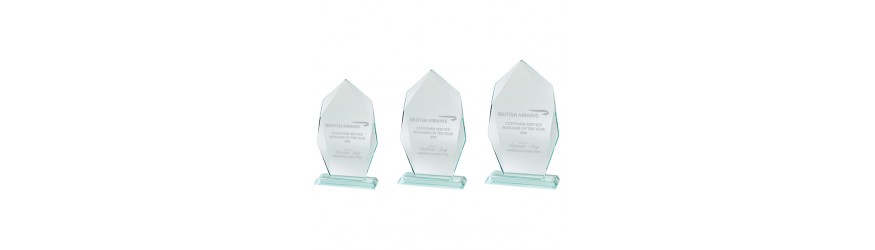 INNOVATE JADE GLASS AWARD - 235MM (15MM THICK)